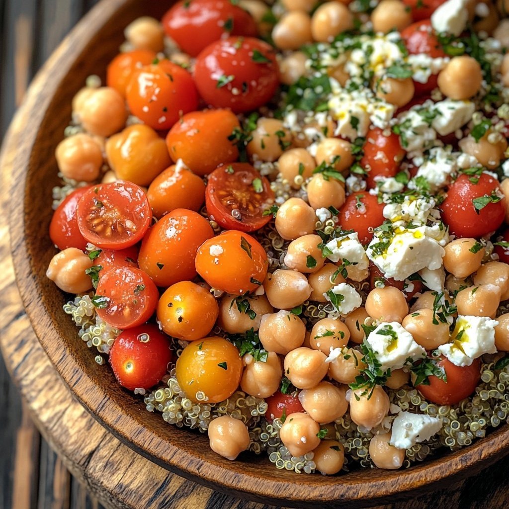 Healthy Mediterranean Grain Bowl