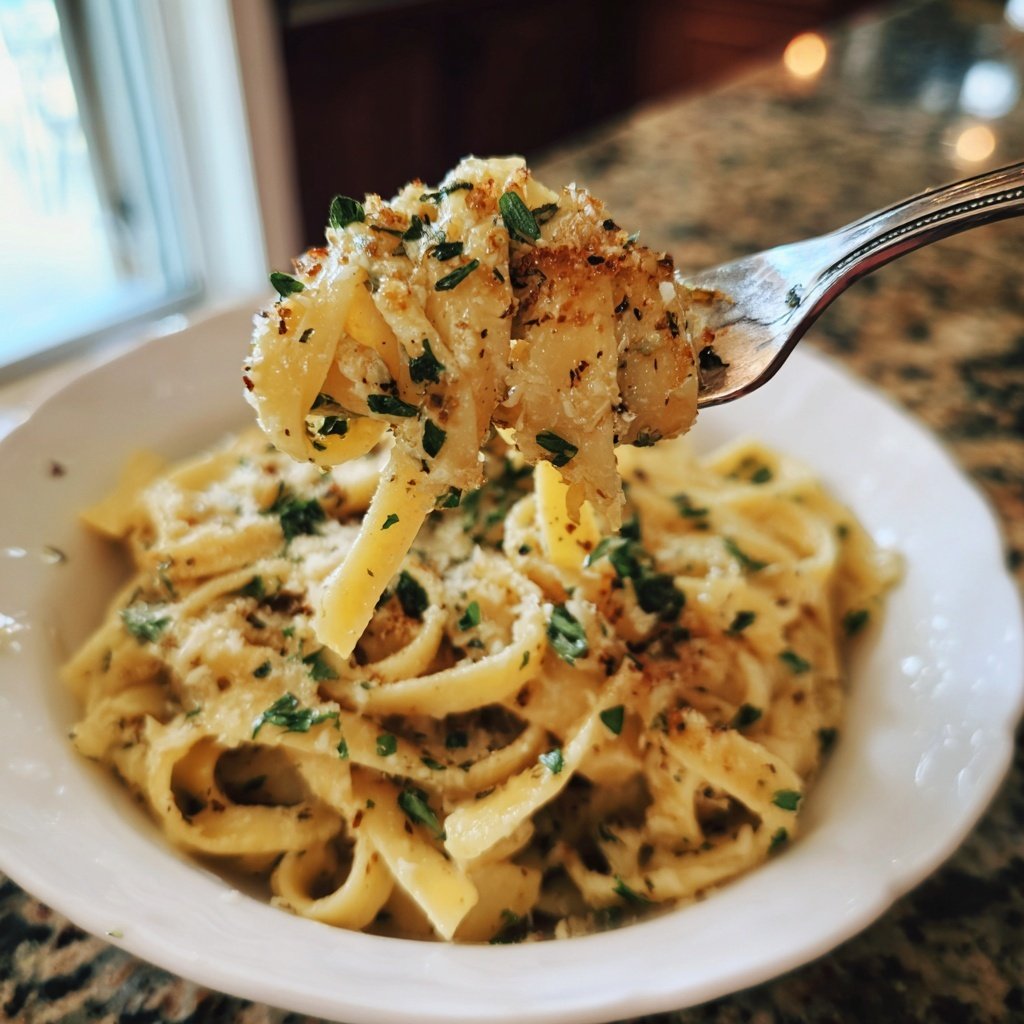 Quick & Easy 15-Minute Garlic Pasta