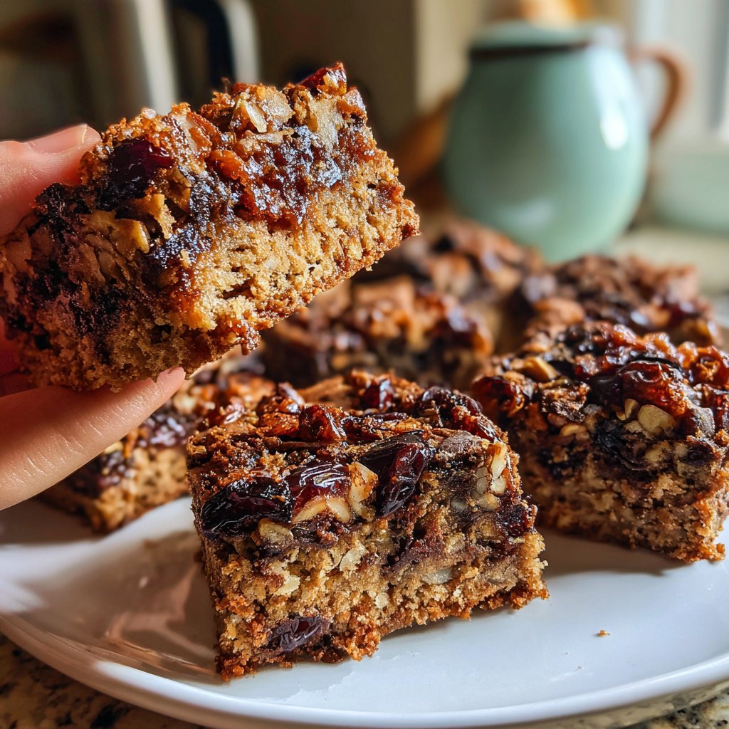 Cottage Cheese Brownies with Dates