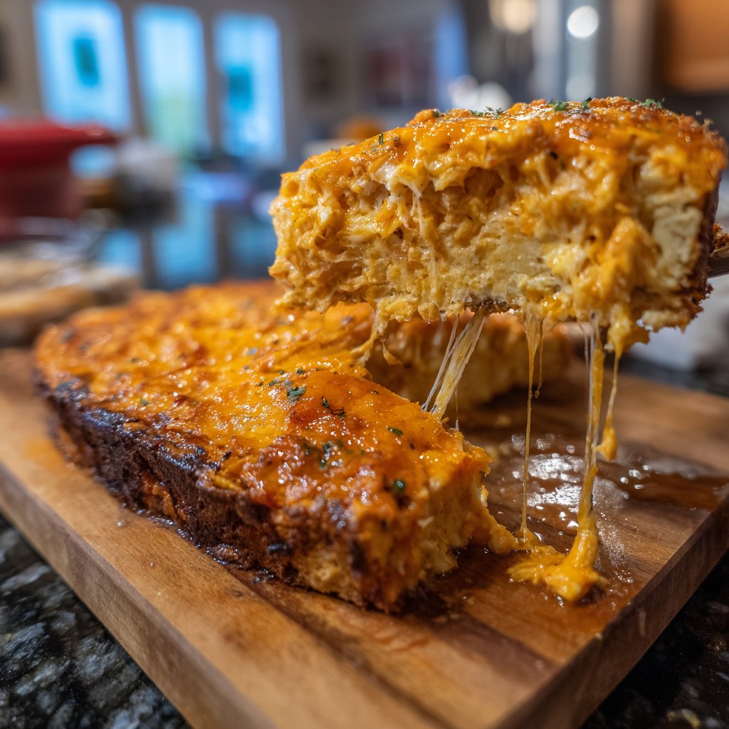 Baked Buffalo Chicken Dip