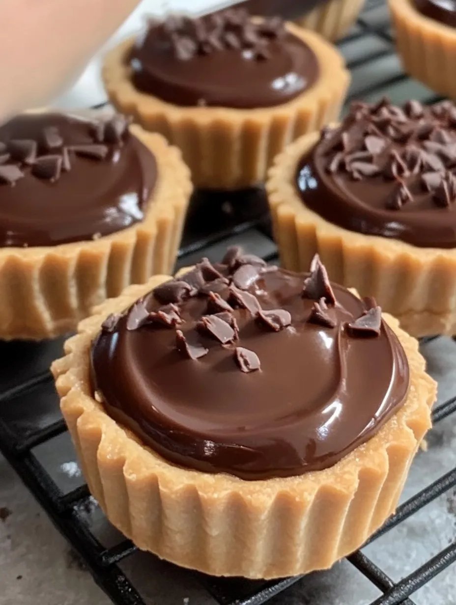 Mini Chocolate Tarts (made in a muffin pan!)