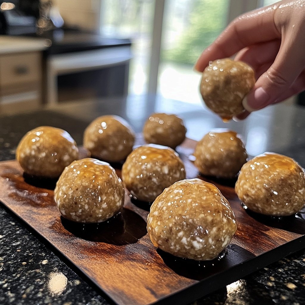 Protein Balls with Maple Syrup