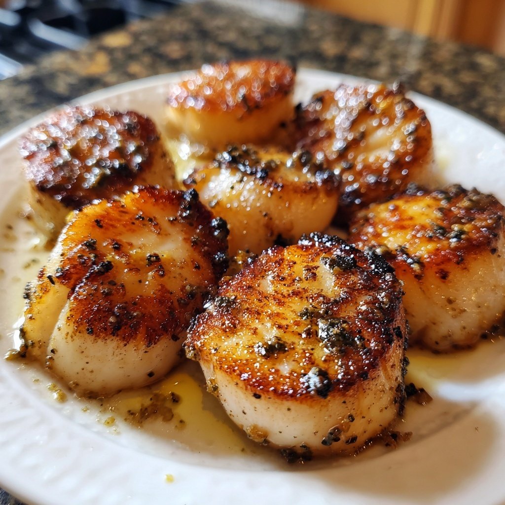 Butter Seared Scallops