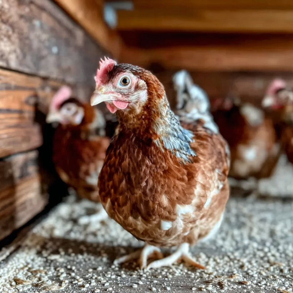 Chicken Run With Covered Walkway