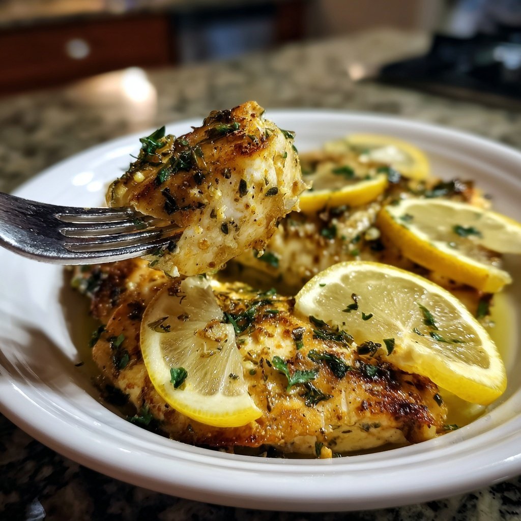 Healthy & Light Lemon Grilled Fish Plate