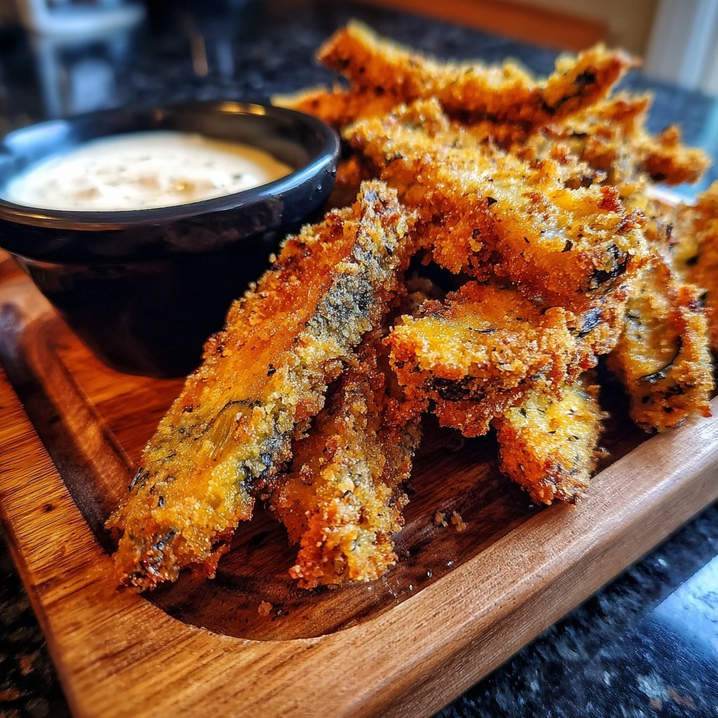 Crispy Eggplant Veggie Fries