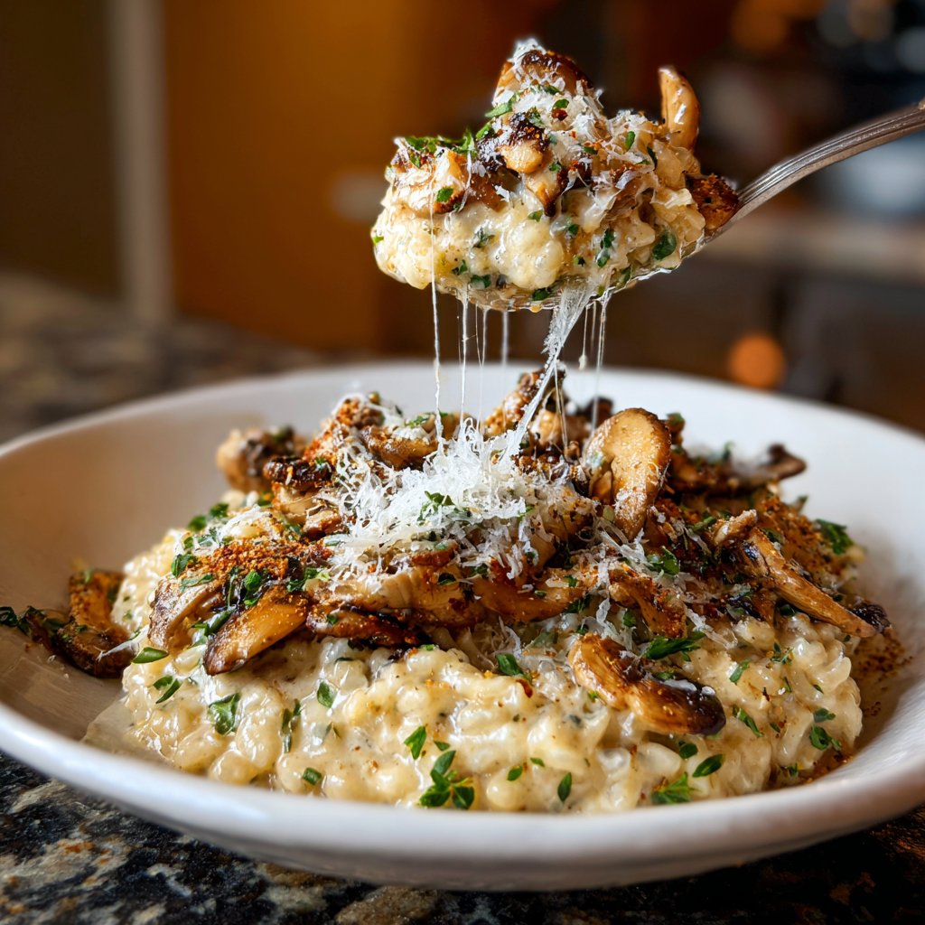 Romantic Mushroom Risotto