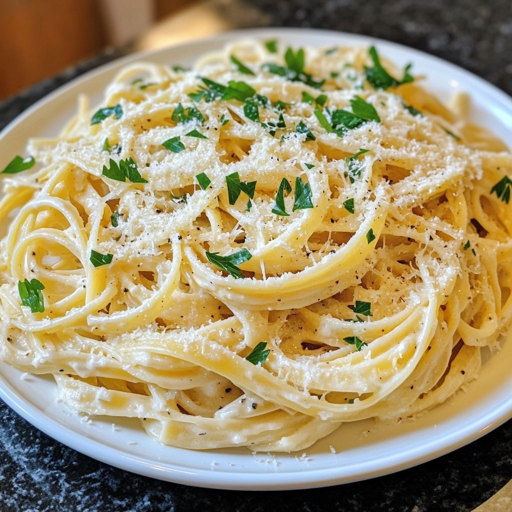 One-Pot Creamy Garlic Pasta
